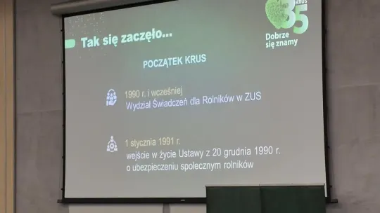 KRUS świętował 35-lecie działalności