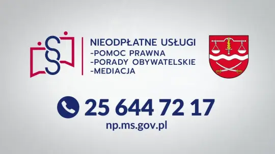 Nieodpłatna pomoc prawna na terenie Powiatu Siedleckiego