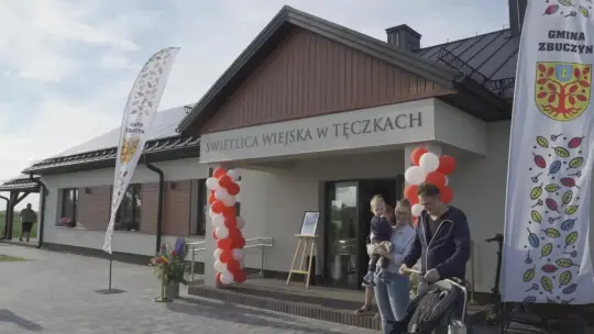 Nowa świetlica w Tęczkach oficjalnie otwarta