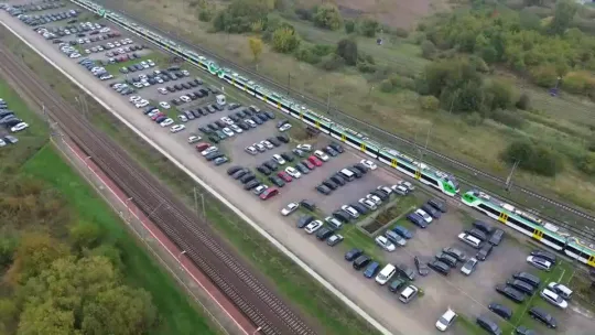 Nowe parkingi przy stacjach kolejowych w Siedlcach