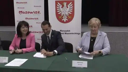 Podpisanie umów w Mordach