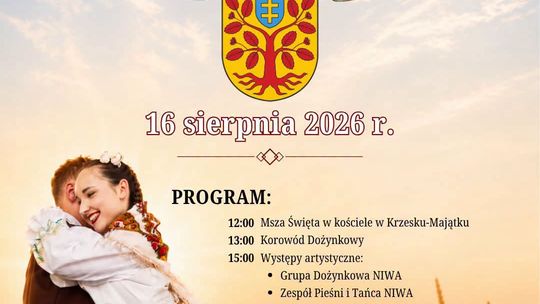 Tegoroczne Dożynki w Gminie Zbuczyn już 16 sierpnia!