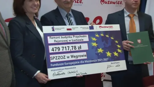 Unijne wsparcie dla przychodni w Łochowie