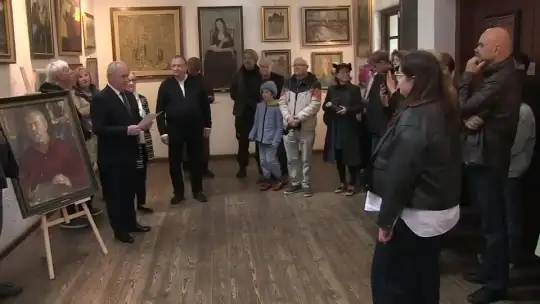 Wernisaż wystawy w Reymontówce