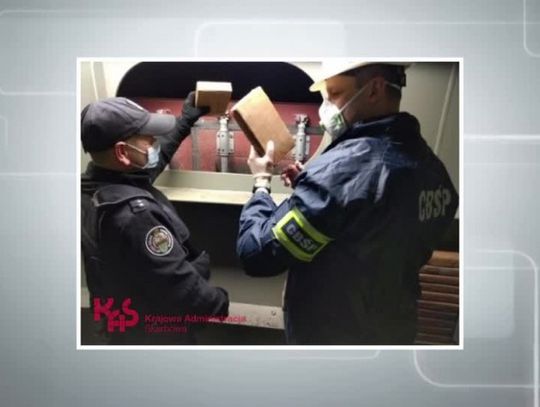 60 kg kokainy w kontenerach