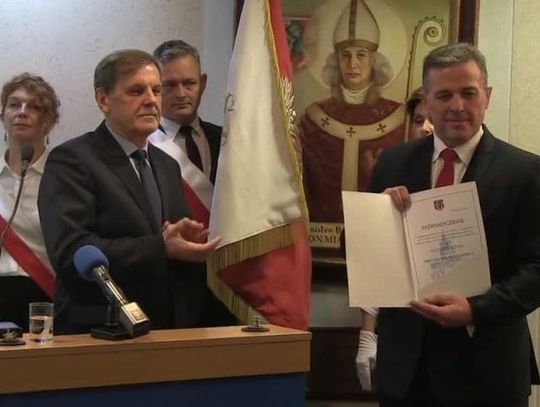 Andrzej Sitnik zaprzysiężony na prezydenta Siedlec 