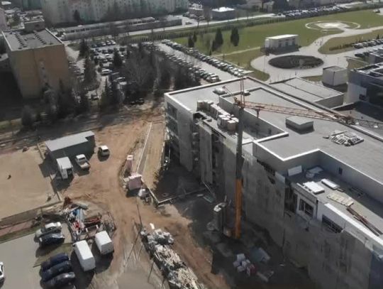 Będzie dojazd do nowej części szpitala