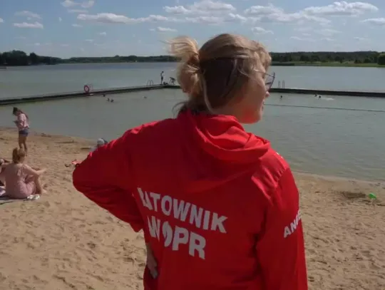 Bezpieczeństwo nad zalewem Muchawka w Siedlcach