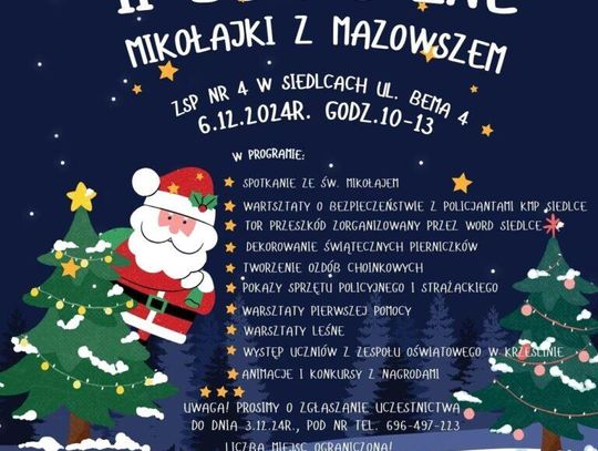 Bezpieczne Mikołajki z Mazowszem