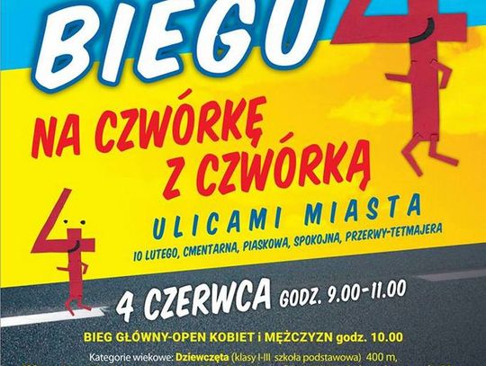 Bieg na czwórkę z Czwórką