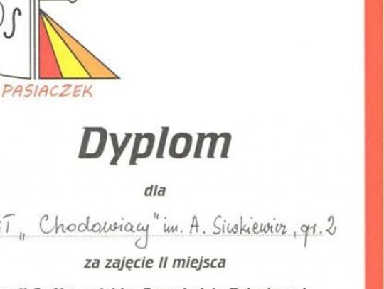 &quot;Chodowiacy&quot; na II miejscu Przeglądu &quot;PASIACZEK&quot;