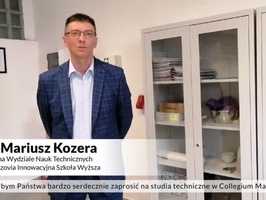 Collegium Mazovia - mgr inż. Mariusz Kozera