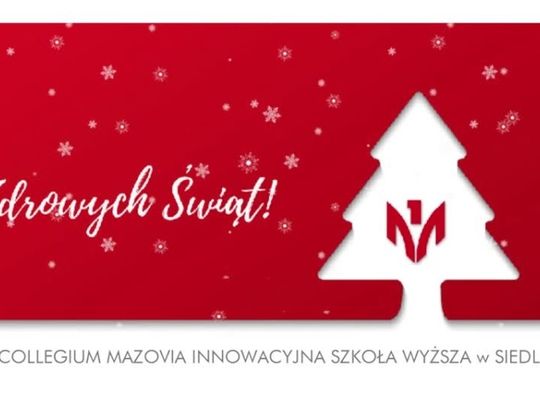 Collegium Mazovia - życzenia świąteczne