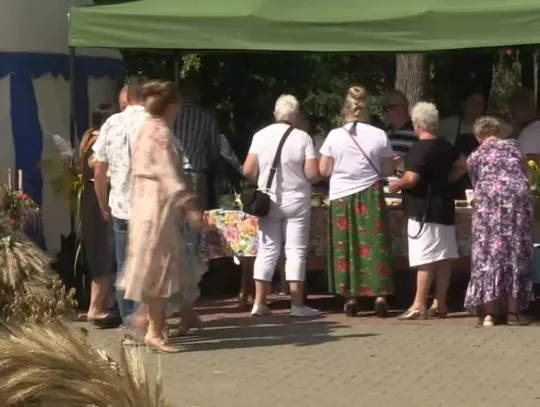 Dożynki gminno-parafialne w Skórcu