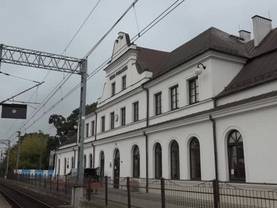 Dworzec PKP w Białej Podlaskiej z nowym patronem
