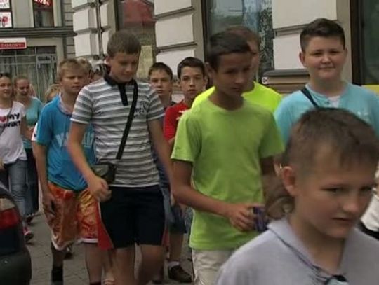 Dzieci z Białorusi na koloniach w Siedlcach