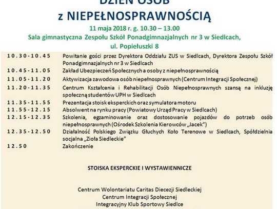 „Dzień Osób z Niepełnosprawnością”