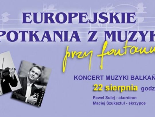 Europejskie spotkania przy fontannie