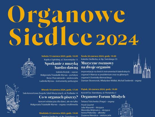 Festiwal „Organowe Siedlce”