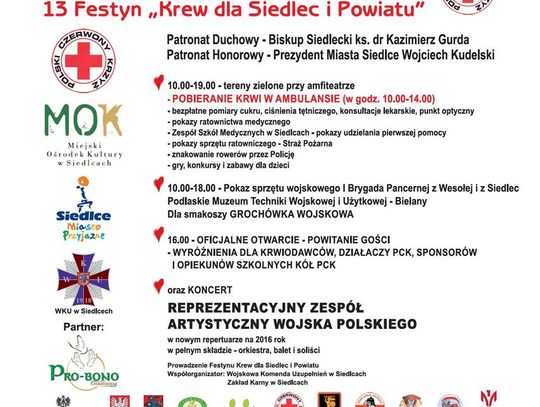 Festyn PCK: Krew dla Miasta i powiatu