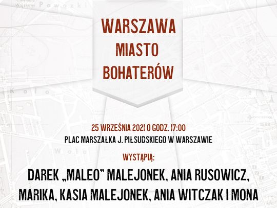 Fundacja PGE zaprasza na koncert i wystawę “Warszawa - Miasto Bohaterów”