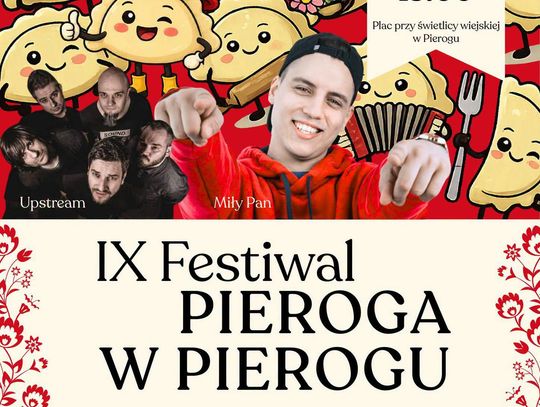 Gmina Kotuń zaprasza na IX Festiwal Pieroga w Pierogu!