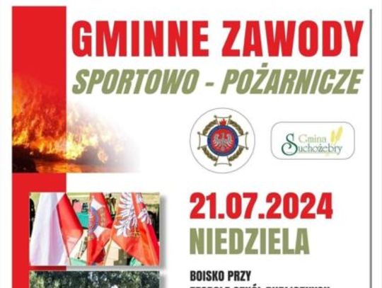 Gminne Zawody Sportowo – Pożarnicze w Suchożebrach