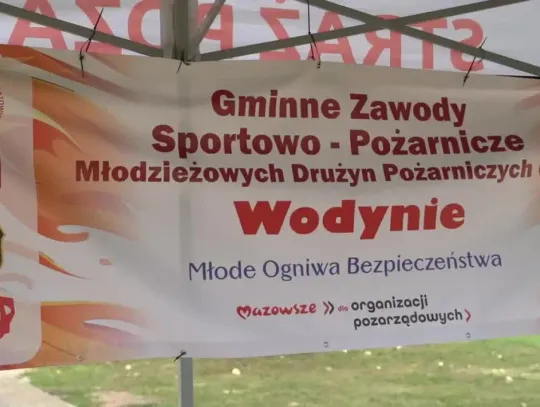 Gminne Zawody Sportowo-Pożarnicze w Wodyniach