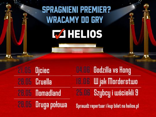 Helios Siedlce znów otwarty! 