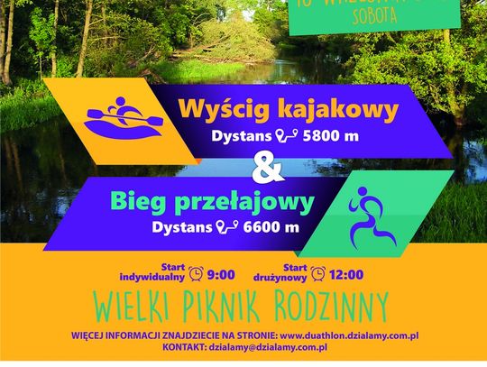 III MAZOWIECKI DUATHLON DOLINĄ LIWCA