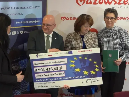 Inwestycje wodociągowe dla gmin Sokołów Podlaski i Kałuszyn