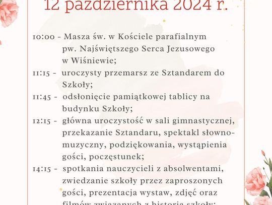 Jubileusz 100-lecia Szkoły w Wiśniewie