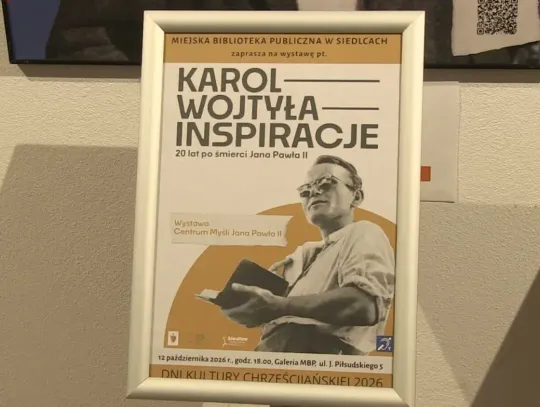 "Karol Wojtyła - inspiracje" tematem najnowszej wystawy Biblioteki Miejskiej