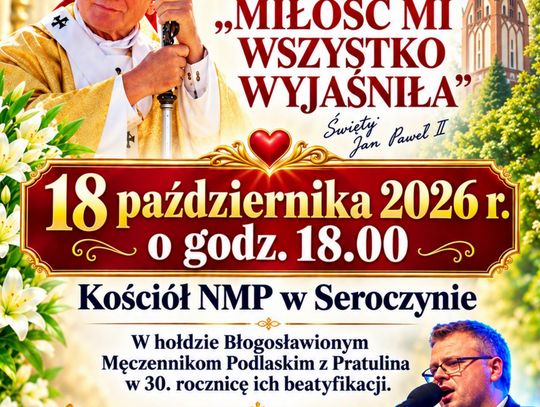 Koncert Papieski w Gminie Wodynie