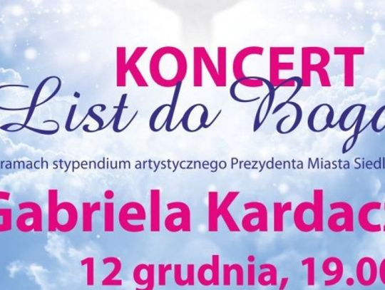 Koncert stypendialny Gabrieli Kardacz 