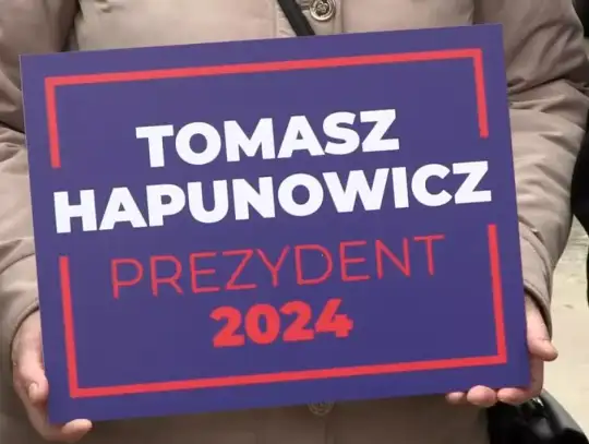 Konferencja KW Wyborców Tomasza Hapunowicza Zgoda i Rozwój