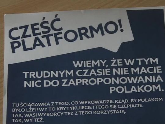 Konferencja prasowa Posła Krzysztofa Tchórzewskiego