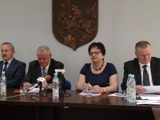 Konferencja prasowa władz Siedlec