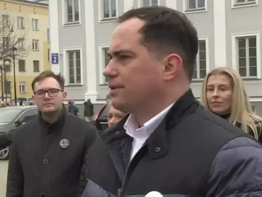 Konferencja w sprawie złego stanu dróg w Siedlcach - Zgoda i Rozwój