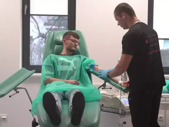 Kropla krwi na Dzień Myśli Braterskiej w Siedlcach