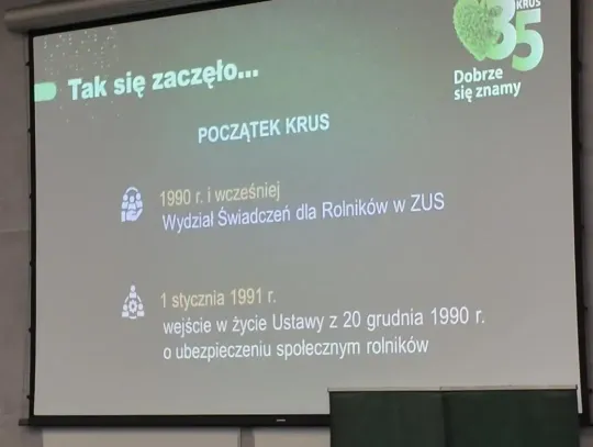 KRUS świętował 35-lecie działalności
