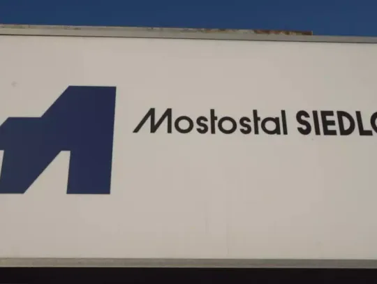 Krwiobus przy Mostostalu Siedlce