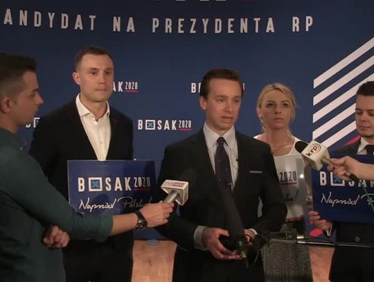 Krzysztof Bosak, kandydat na prezydenta RP z ramienia Konfederacji spotkał się z mieszkańcami Siedlec.