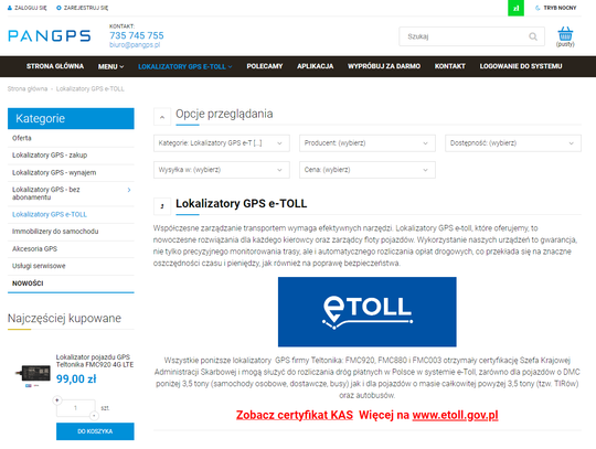 Lokalizatory GPS e-TOLL - jakie korzyści przynosi wdrożenie systemu w firmie transportowej?