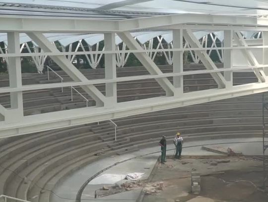 Modernizacja amfiteatru zmierza ku końcowi