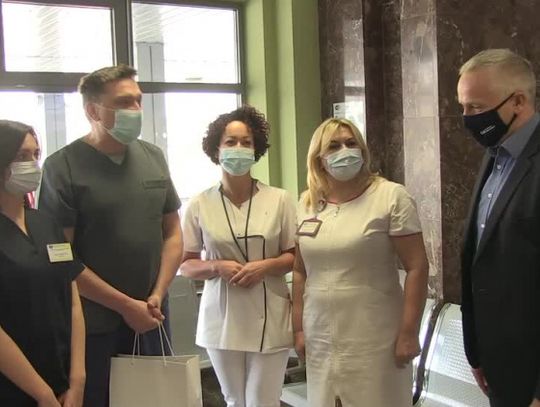 Mostostal Siedlce przekazał prezenty dla najmłodszych pacjentów Szpitala Wojewódzkiego