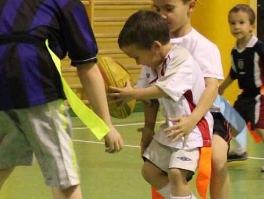 Najmłodsi rugbiści trenują w Siedlcach