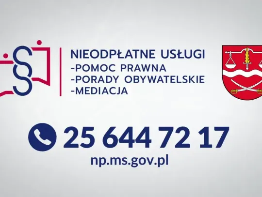Nieodpłatna pomoc prawna na terenie Powiatu Siedleckiego