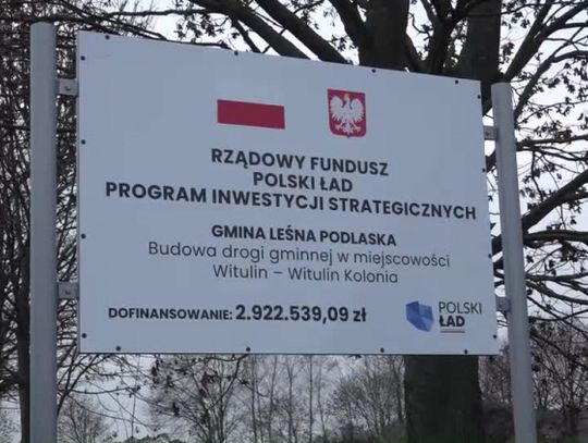 Nowa droga w Witulinie – Biała Podlaska