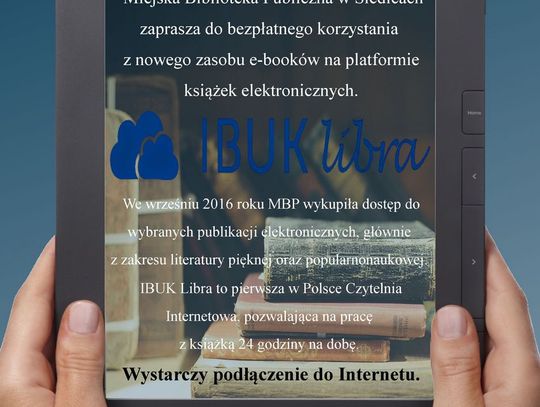 Nowa oferta e-booków w Siedleckiej Książnicy